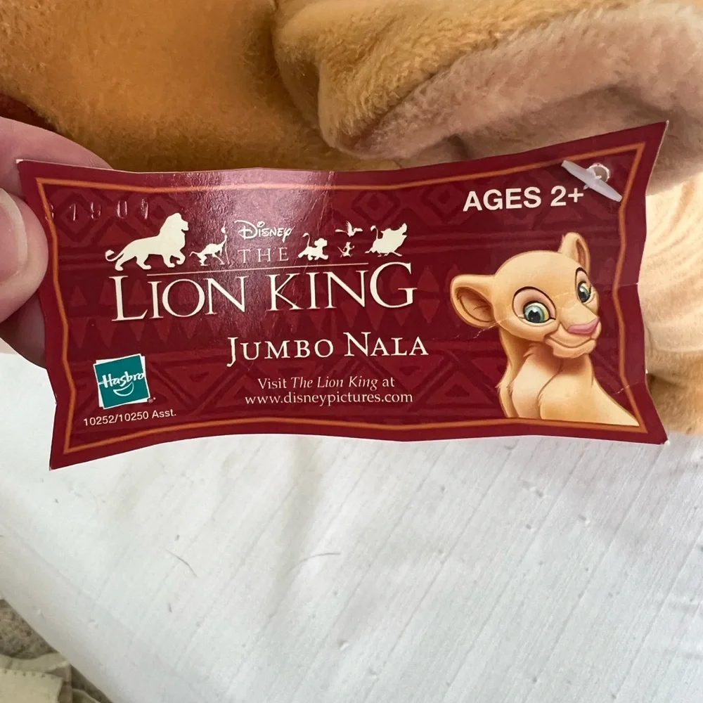 Nala lion king plush‎ 2002 with tags